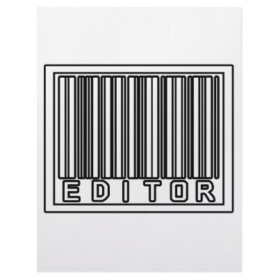 Barcode Editor Letterhead by Editor_Shirts