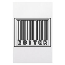 Barcode Editor Custom Stationery