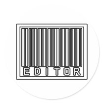 Barcode Editor stickers by Editor_Shirts Barcode Editor stickers