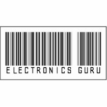 Barcode Electronics Guru photo sculptures by crazygoodstuff Barcode Electronics Guru photo sculptures
