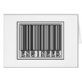 Barcode Engineer Greeting Card