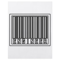 Barcode Engineer flyers by engineershirts Barcode Engineer flyers