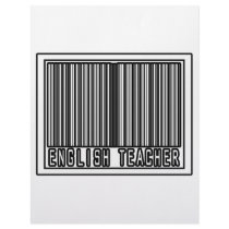 Barcode English Teacher letterhead