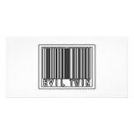Barcode Evil Twin photo cards