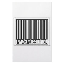 Barcode Farmer stationery by Farmer_Shirts Barcode Farmer stationery