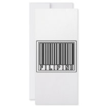 Barcode Filipino rack cards