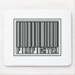 Barcode Firefighter Mousepads