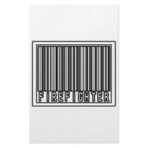 Barcode Firefighter stationery