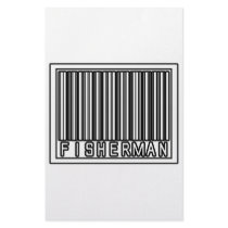 Barcode Fisherman stationery