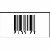 Barcode Florist photo sculptures