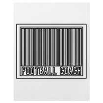 Barcode Football Coach flyers