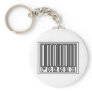 Barcode French Key Chain