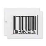 Barcode Gamer Personalized Announcement