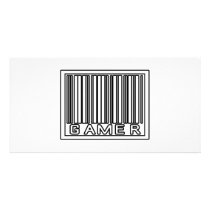 Barcode Gamer photo cards by Gamer_Shirts_Gifts Barcode Gamer photo cards