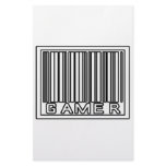 Barcode Gamer Stationery Design