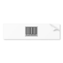 Barcode Gardener bumper stickers by Gardening_Shirts Barcode Gardener bumper stickers