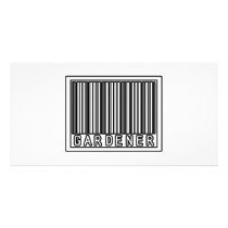 Barcode Gardener Photo Card Template