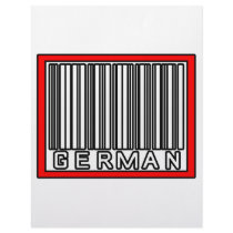 Barcode German letterhead by German_Pride_Shirts Barcode German letterhead