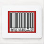 Barcode German Mousepad