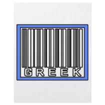 Barcode Greek flyers