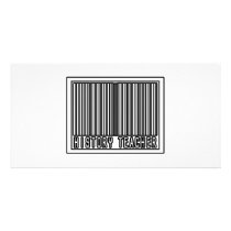 Barcode History Teacher photo cards by historyteachershirts Barcode History Teacher photo cards
