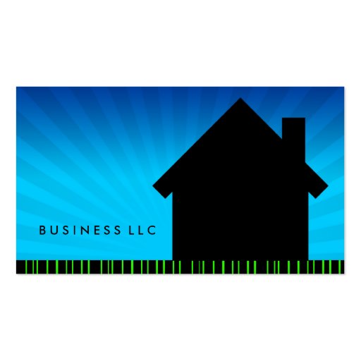 barcode home sunrise business card
