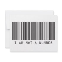 Barcode - I Am Not  A Number Announcements