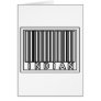 Barcode Indian Greeting Cards