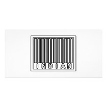 Barcode Indian photo cards