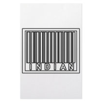 Barcode Indian stationery