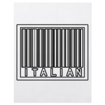 Barcode Italian Full Color Flyer