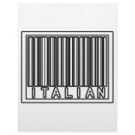Barcode Italian Personalized Letterhead