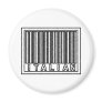 Barcode Italian Refrigerator Magnet