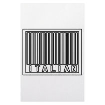 Barcode Italian stationery by Italian_Pride Barcode Italian stationery