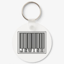 Barcode Jewish keychains