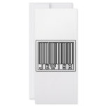 Barcode Jewish rack cards