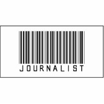 Barcode Journalist photo sculptures