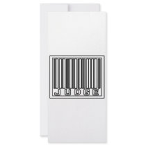 Barcode Judge rack cards