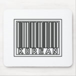 Barcode Korean Mousepads