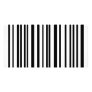 barcode label icon personalized photo card