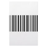 barcode label icon customized stationery