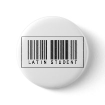 Barcode Latin Student buttons by crazygoodstuff Barcode Latin Student buttons
