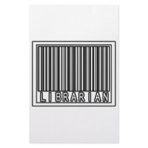 Barcode Librarian Stationery Design
