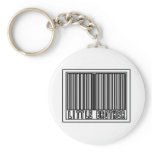 Barcode Little Brother Key Chains