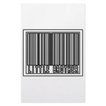 Barcode Little Brother stationery