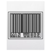 Barcode Man Whore Letterhead Template