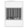 Barcode Mathematician Greeting Cards