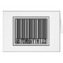 Barcode Mathematician Greeting Cards