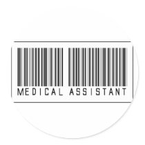 Barcode Medical Assistant stickers