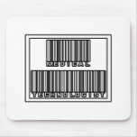 Barcode Medical Technologist Mouse Pads